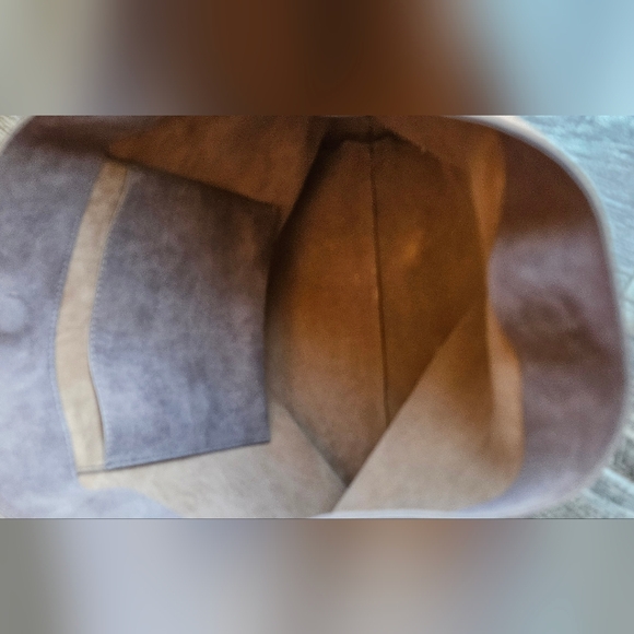 Old Navy Suede Bag | Purse | Shoulderbag - Picture 3 of 6